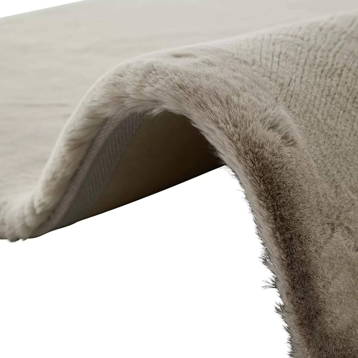 Hochflorteppich Bunny Deluxe Beige