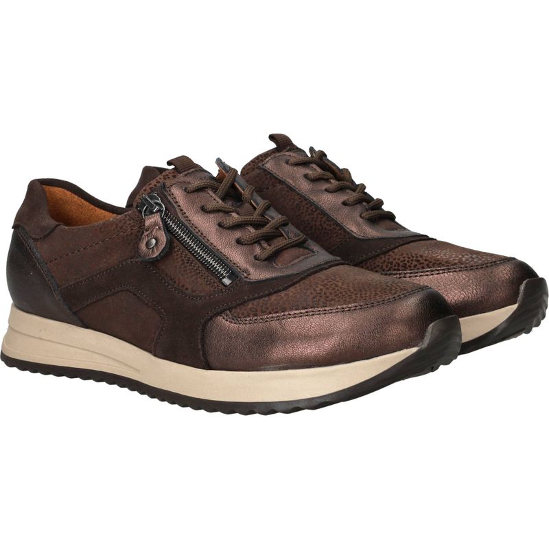 Waldlaufer Vicky Sneakers Bruin Dames