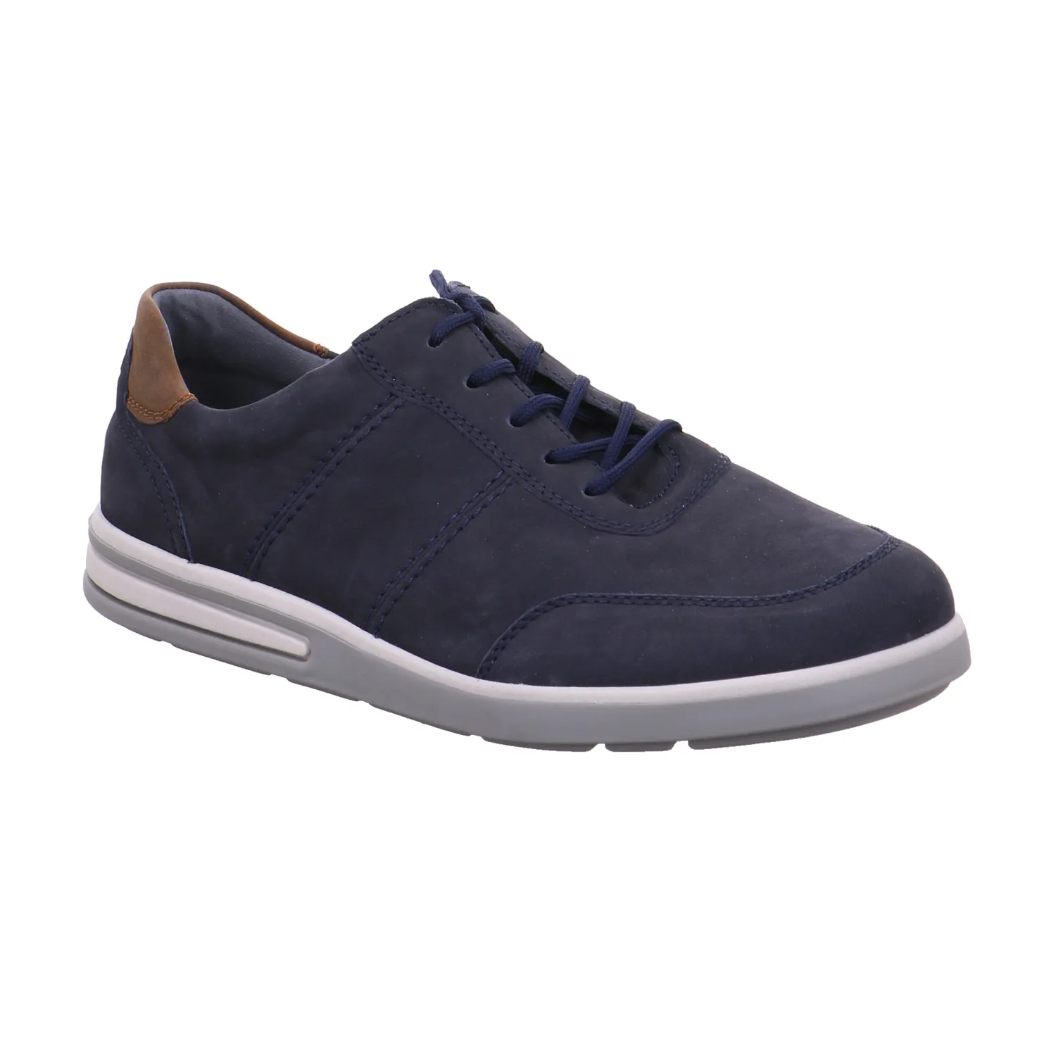 WALDLÄUFER Halbschuhe Sneaker Blau Leder