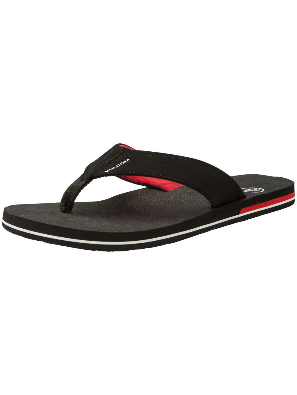 Volcom Victor Sandals black top