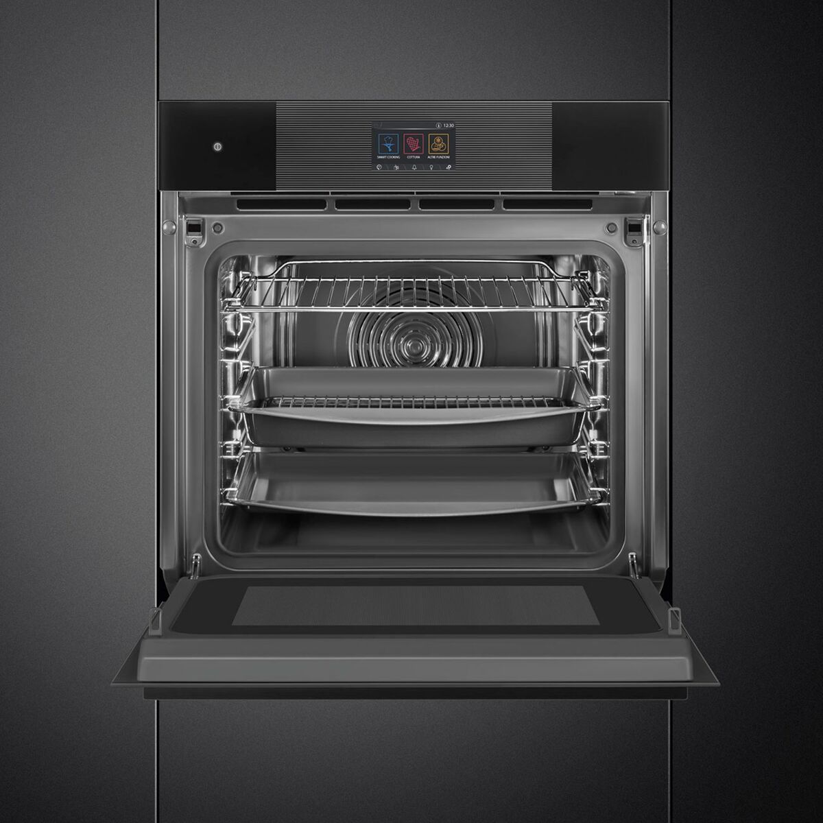 SO6104APB3 Linea integrert stekeovn 60 cm, svart