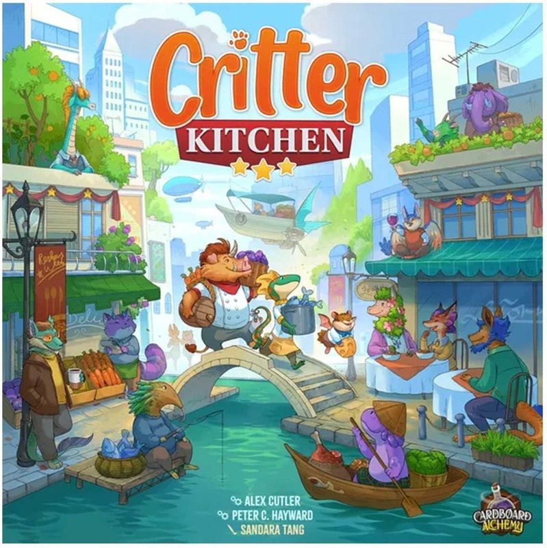 Lucky Duck Games - Critter Kitchen - Bordspel - Strategisch - 2-4 Spelers
