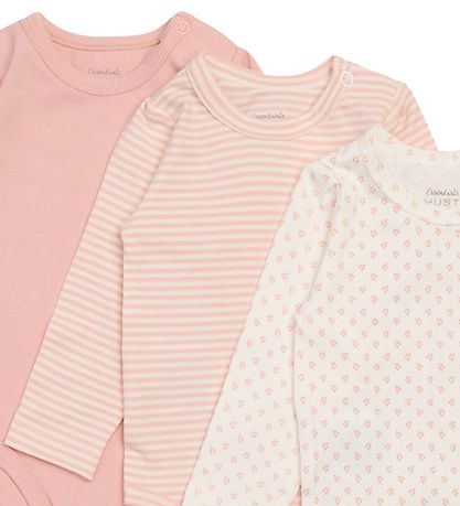 Hust and Claire Body l/ä - Blue - 3er-Pack - Rosa/Weiß