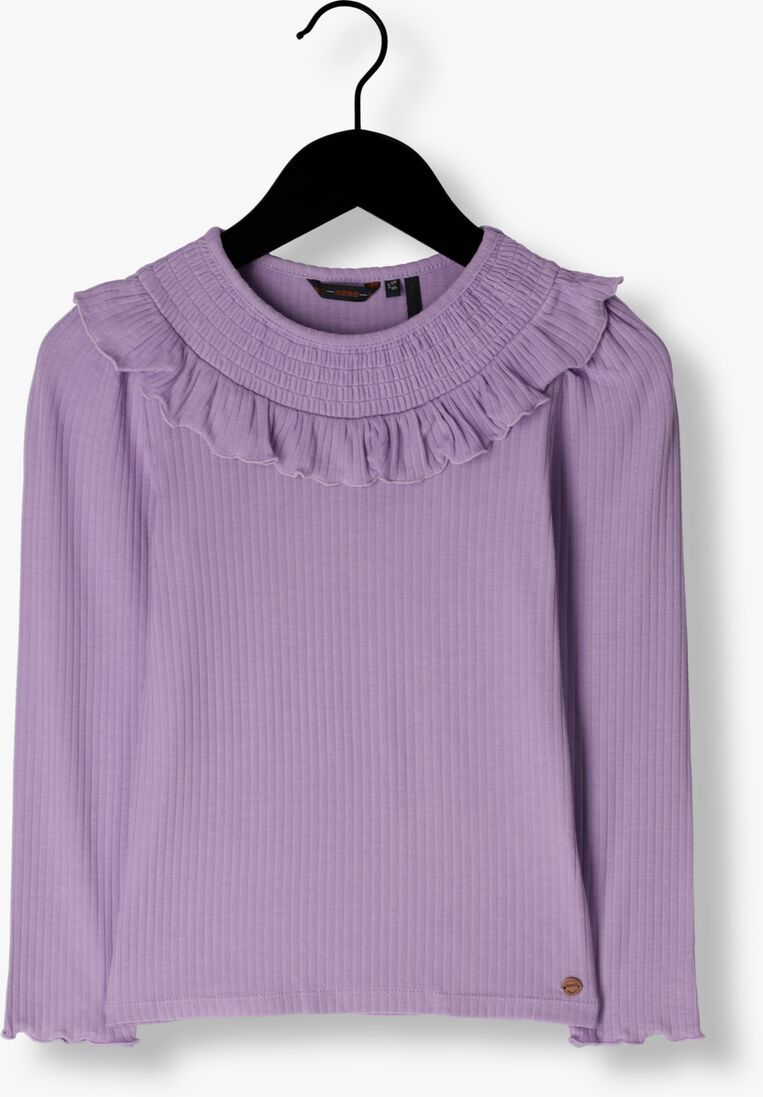 NONO paarse nono  kris girls rib jersey tshirt l/sl