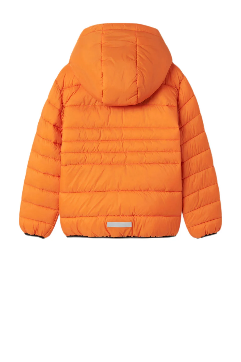 NAME IT KIDS gewatteerde jas oranje