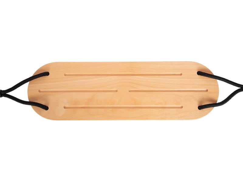 small foot Brettschaukel XL «Black Line» Witterungsbeständige Schaukel für Gross und Klein
