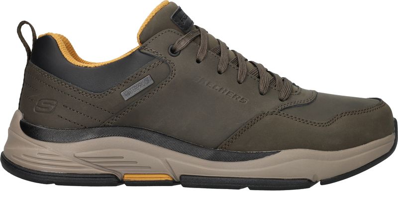 Skechers Relaxed Fit Benago Hombre Waterproof Wandelschoenen Groen Heren