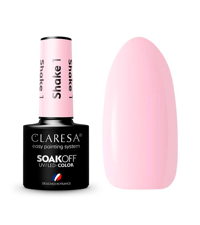 Claresa - Verniz semi-permanente Soak off - 1: Shake