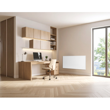 Sanivesk infrarood paneel Porto wit 120 x 60 cm