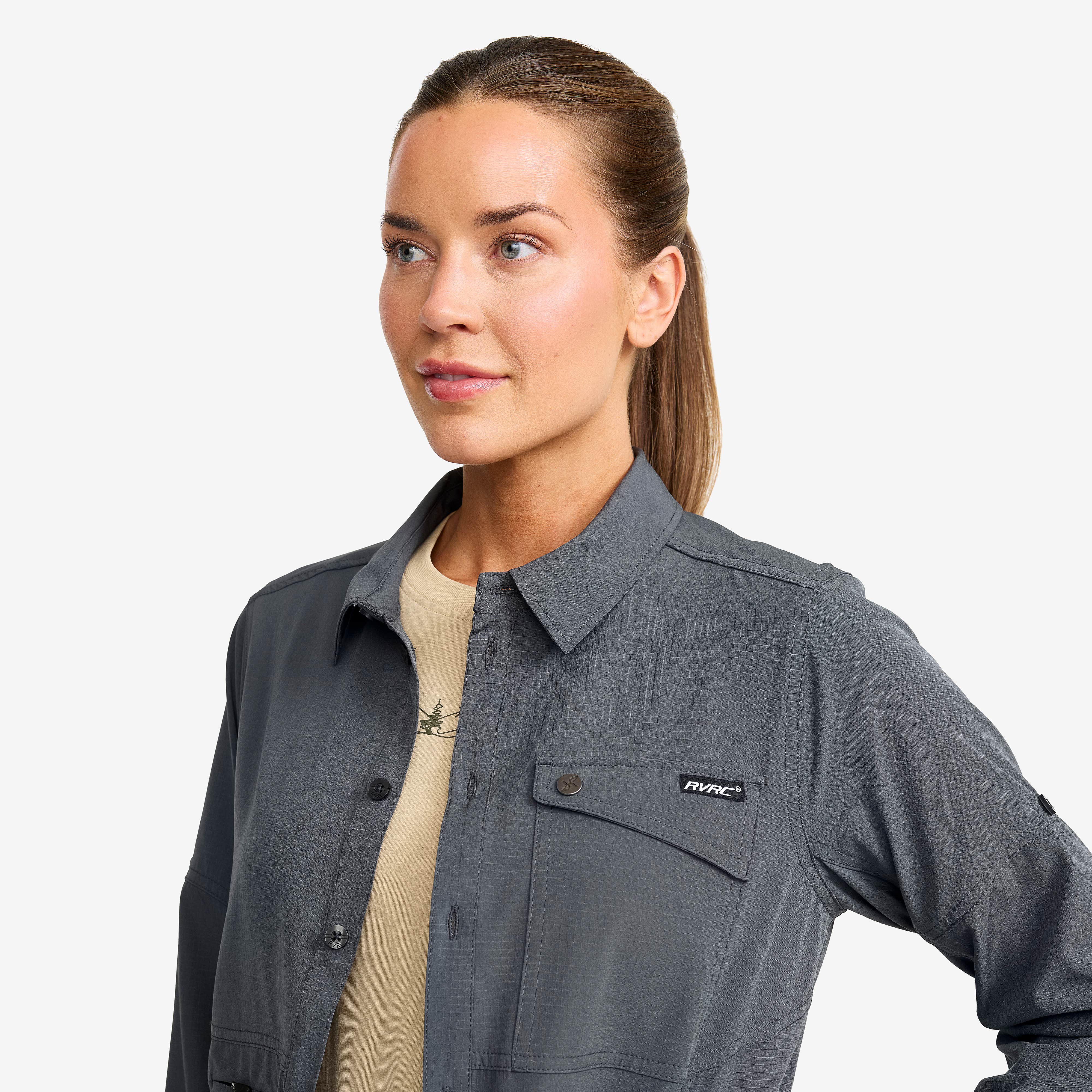 Gradient Pro UV Shirt Dame Turbulence Blue