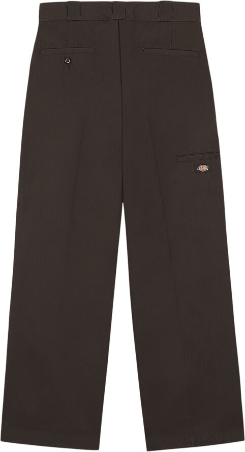 Dickies DOUBLE KNEE REC DARK BROWN Dark brown