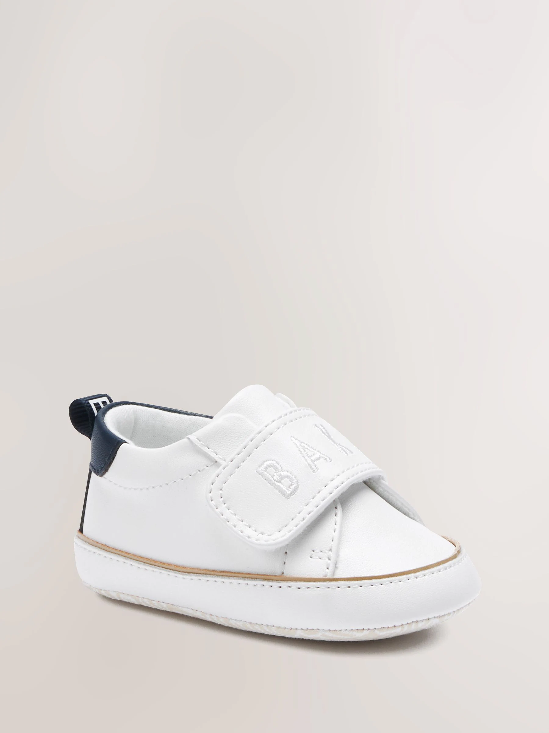 Wit - Baker by Ted Baker paddersneakers voor jongens
