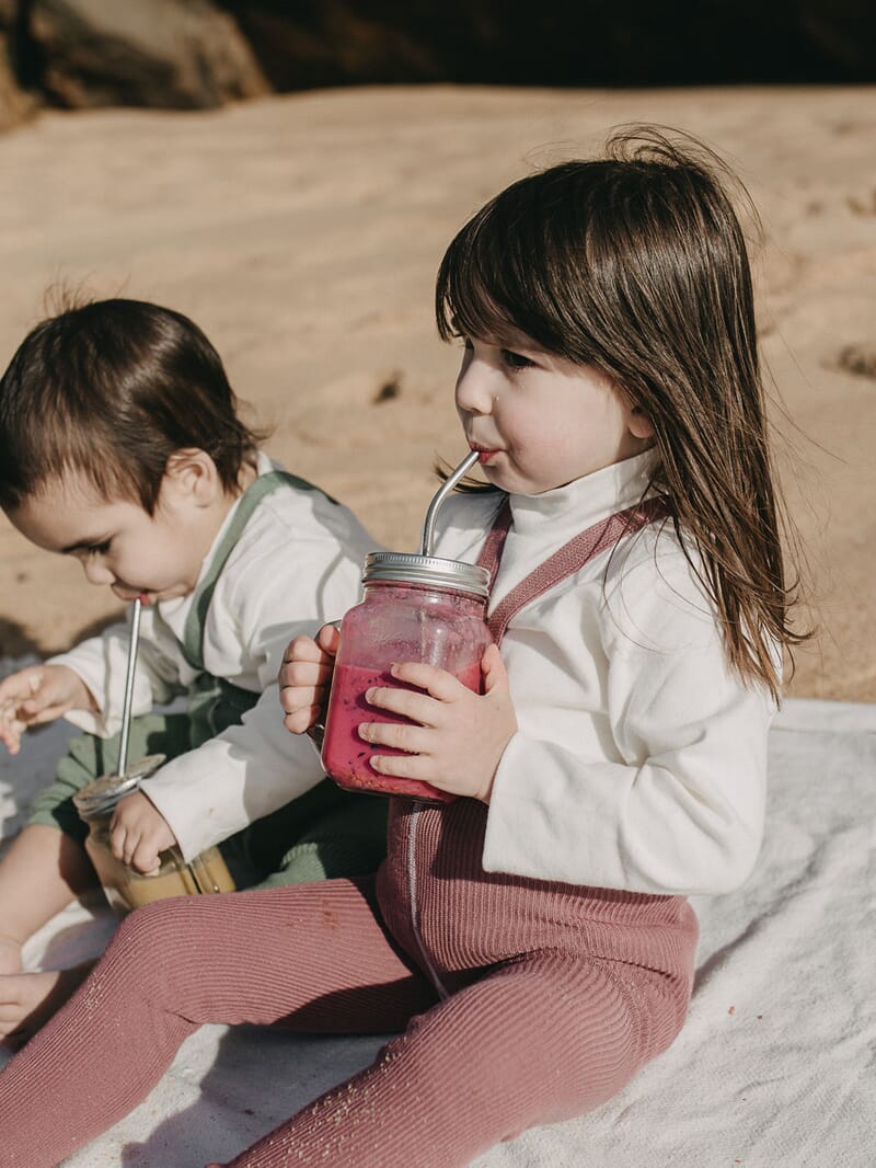 Leggings med seler Acai Smoothie - Silly Silas - Rumpetroll