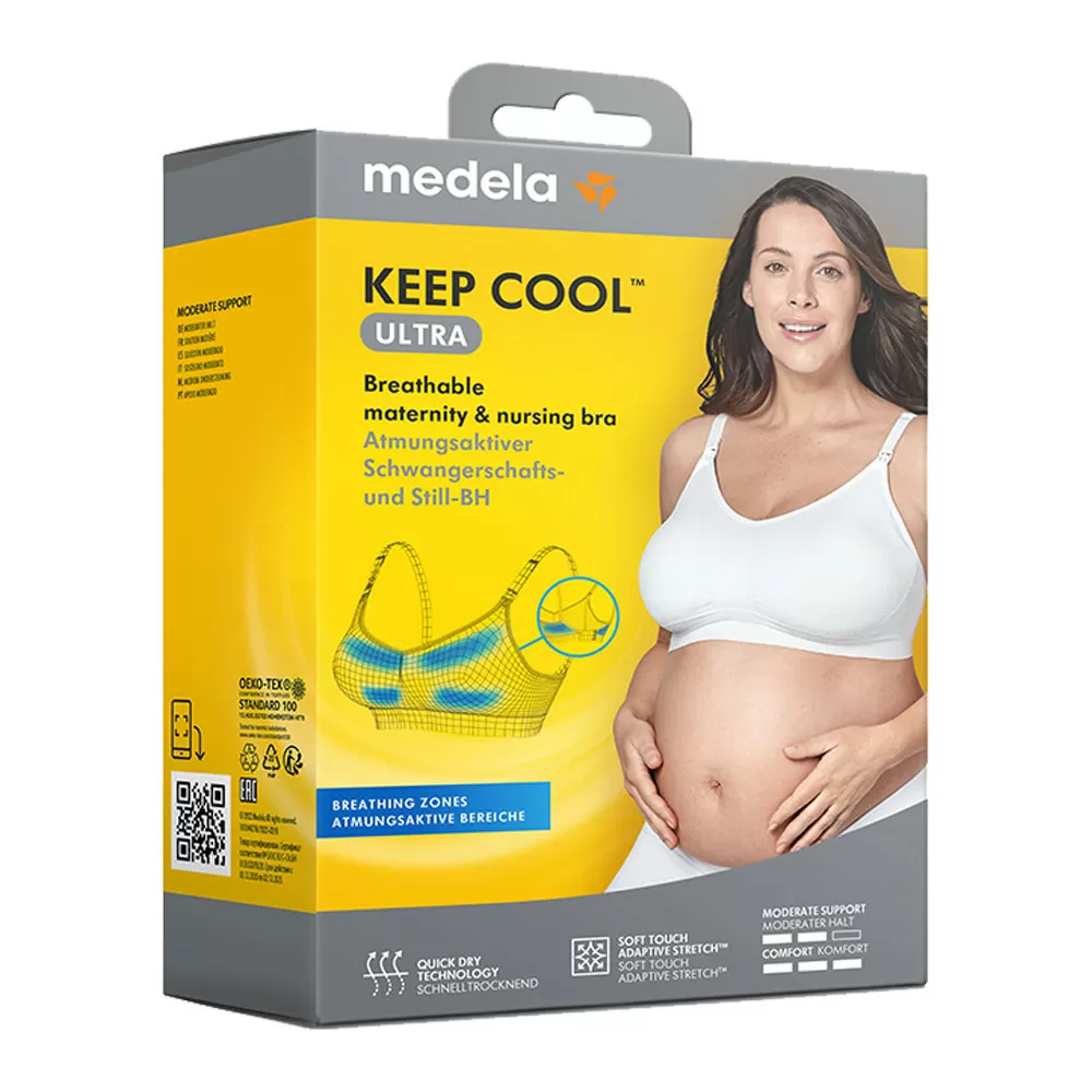 Medela Keep Cool Ultra-BH - Hvid - Flere størrelser