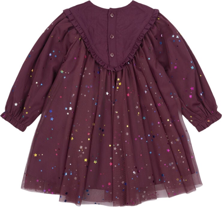The New TNSMibby L_S Dress Crushed berry