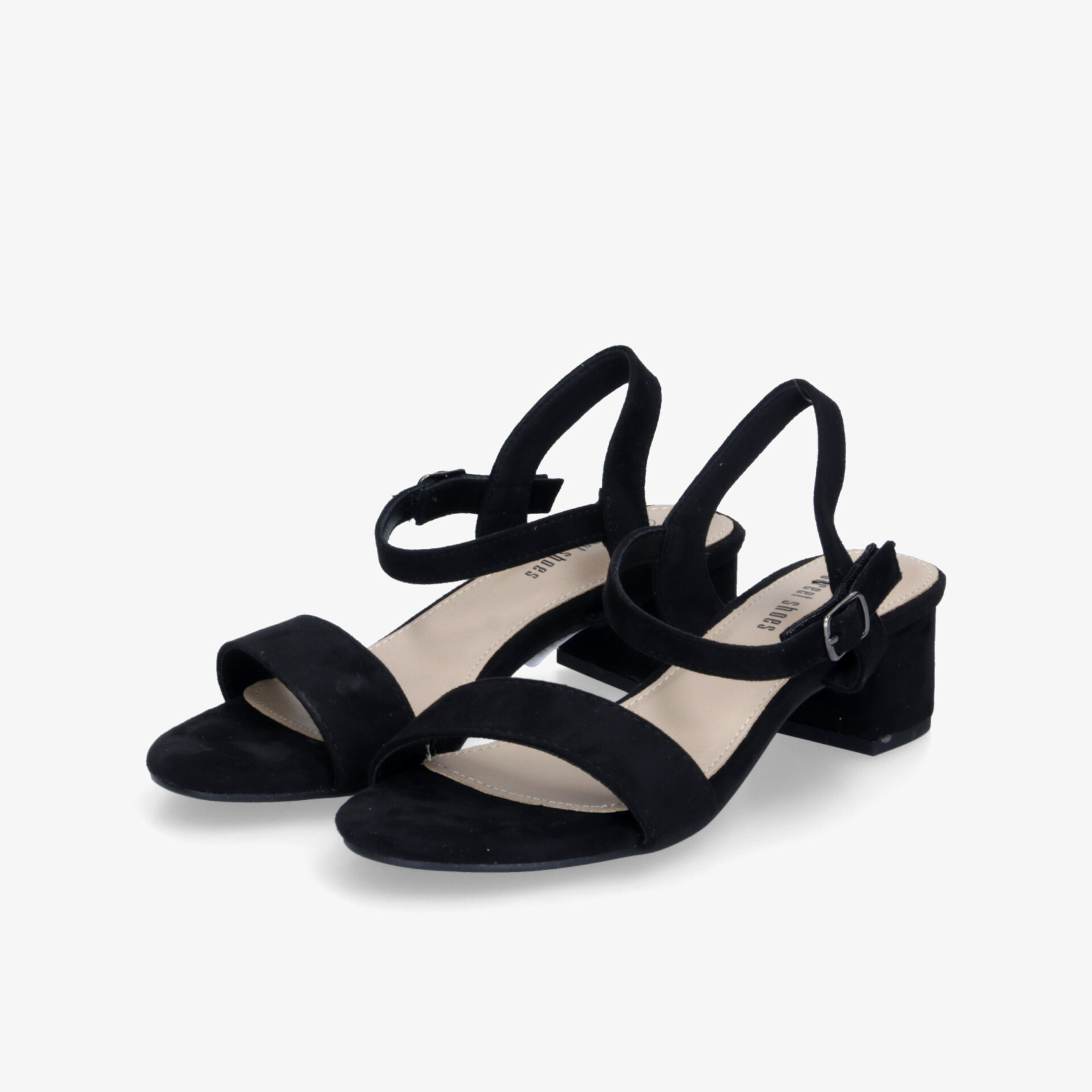 street shoes Damen Riemchensandalen schwarz