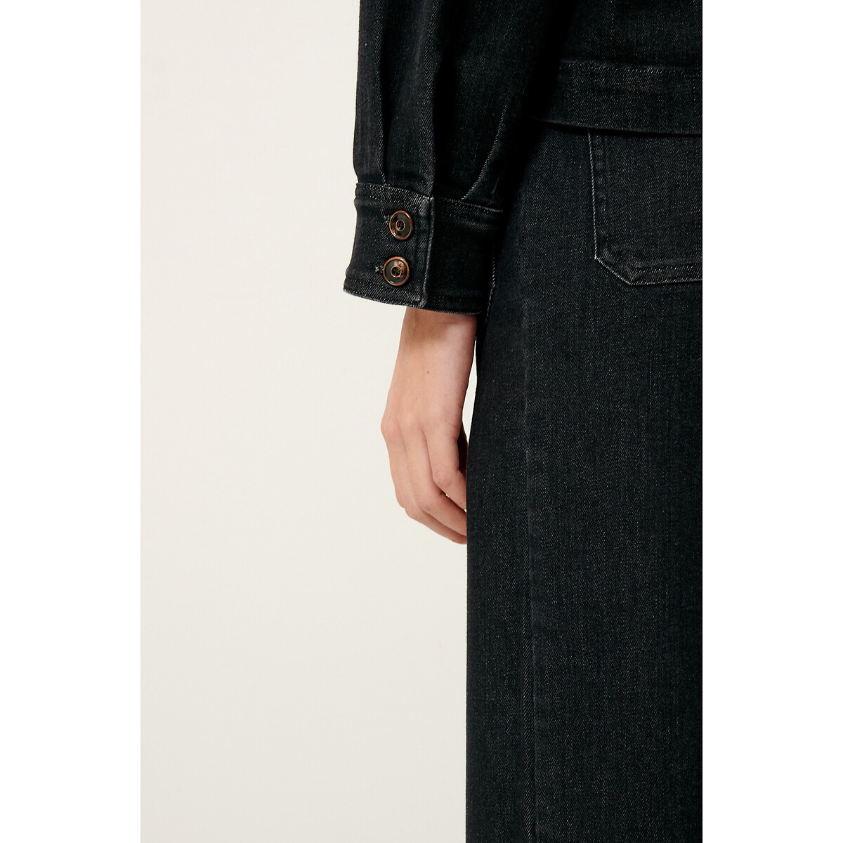 SESSUN<br>Camisa jeans grossa Guggen