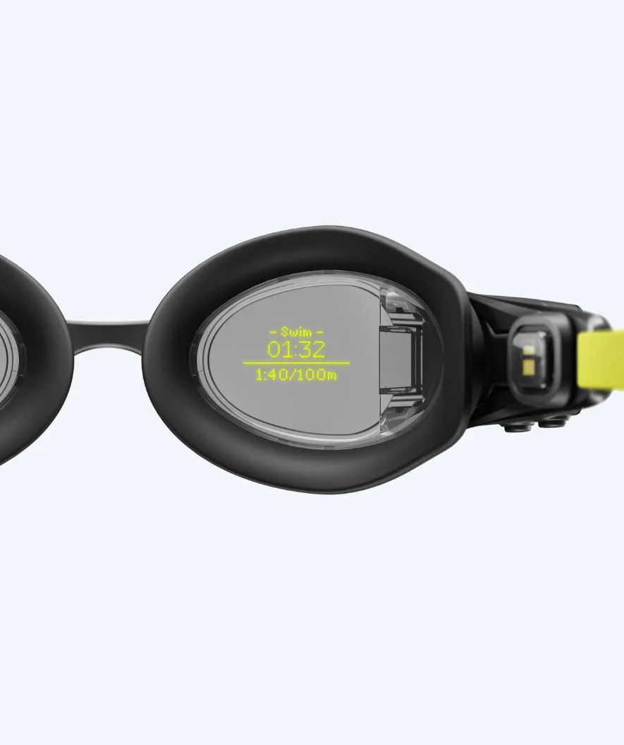 Form Swim display Elite svømmebriller - Smart Swim 2 - Sort/grøn