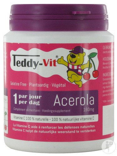 Teddy Vit Acérola 160mg Gommes 50