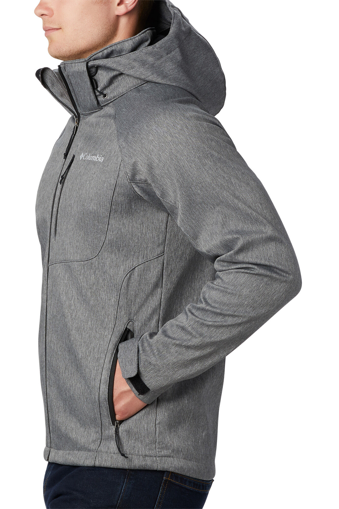 Jaqueta Softshell Columbia Cascade Ridge™ II - Cinza