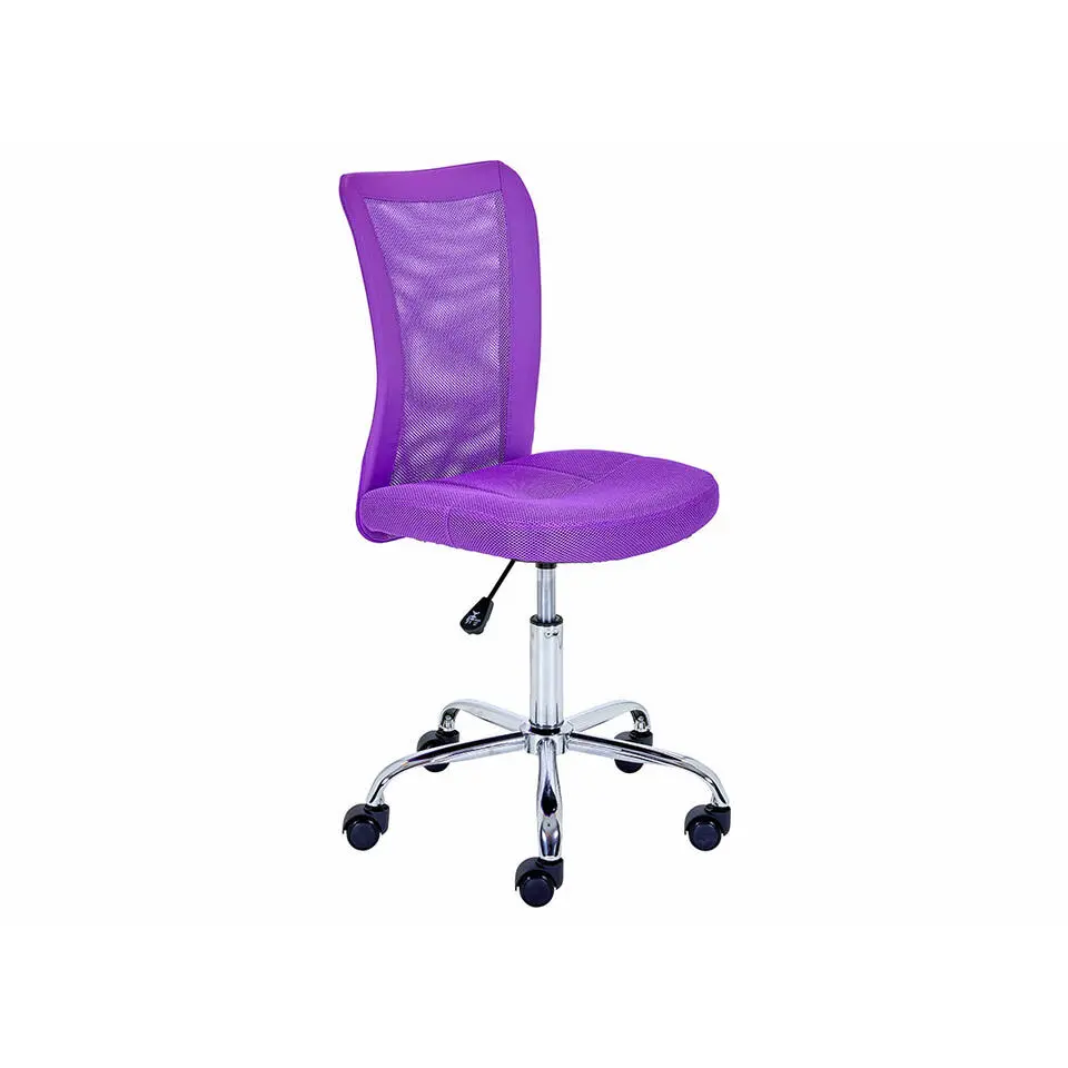 Hioshop Bonnie kantoorstoel paars