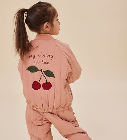 Konges Sløjd Termojakke - Juno Frill Bomber - Cameo Brown