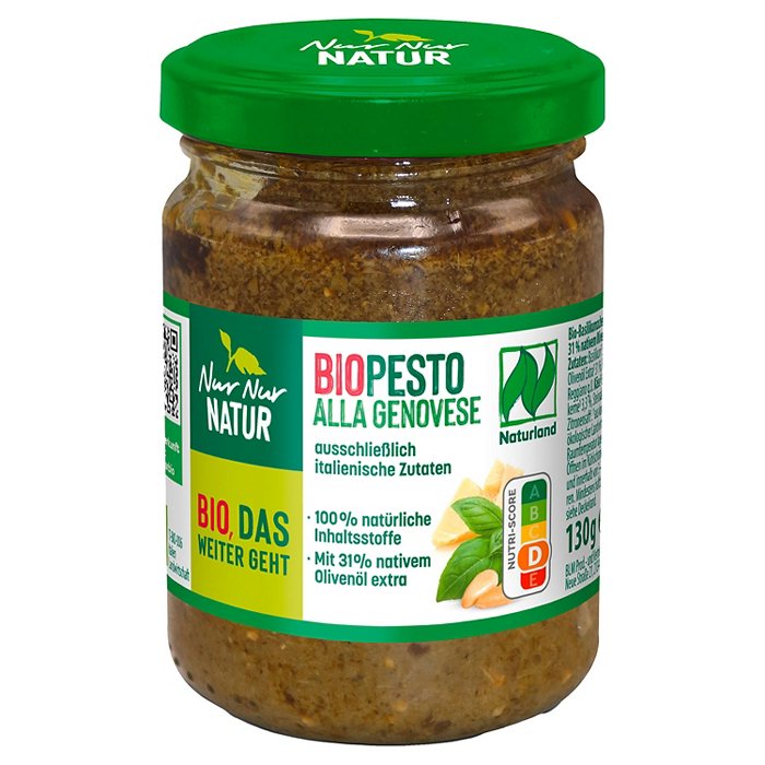 NUR NUR NATUR Bio-Pesto 130 g, Genovese