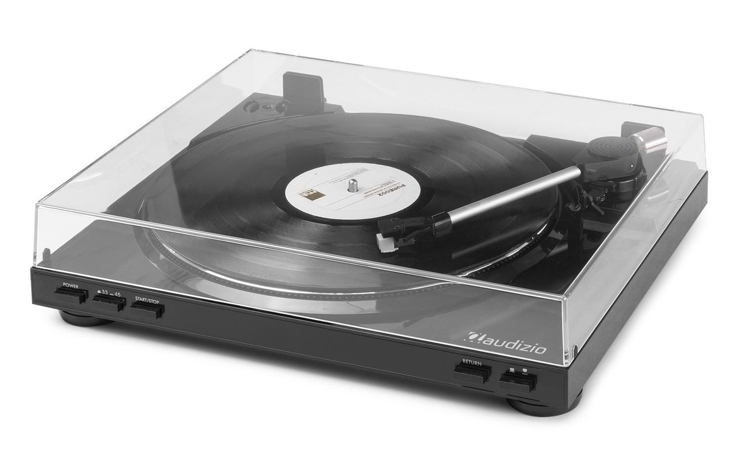 Plattenspieler RP310 Schwarz<br>Automatischer Plattenspieler mit USB und Umwandlungsmöglichkeit für Schallplatten