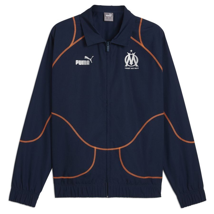 Marseille Veste d'Entraînement - Bleu Marine