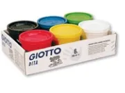 Giotto fingermaling 6x100ml