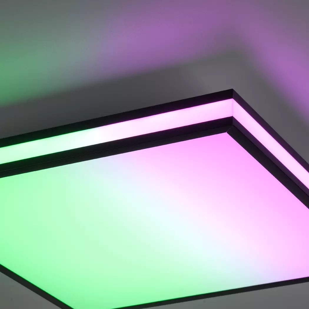 LED-Deckenleuchte Mario Black