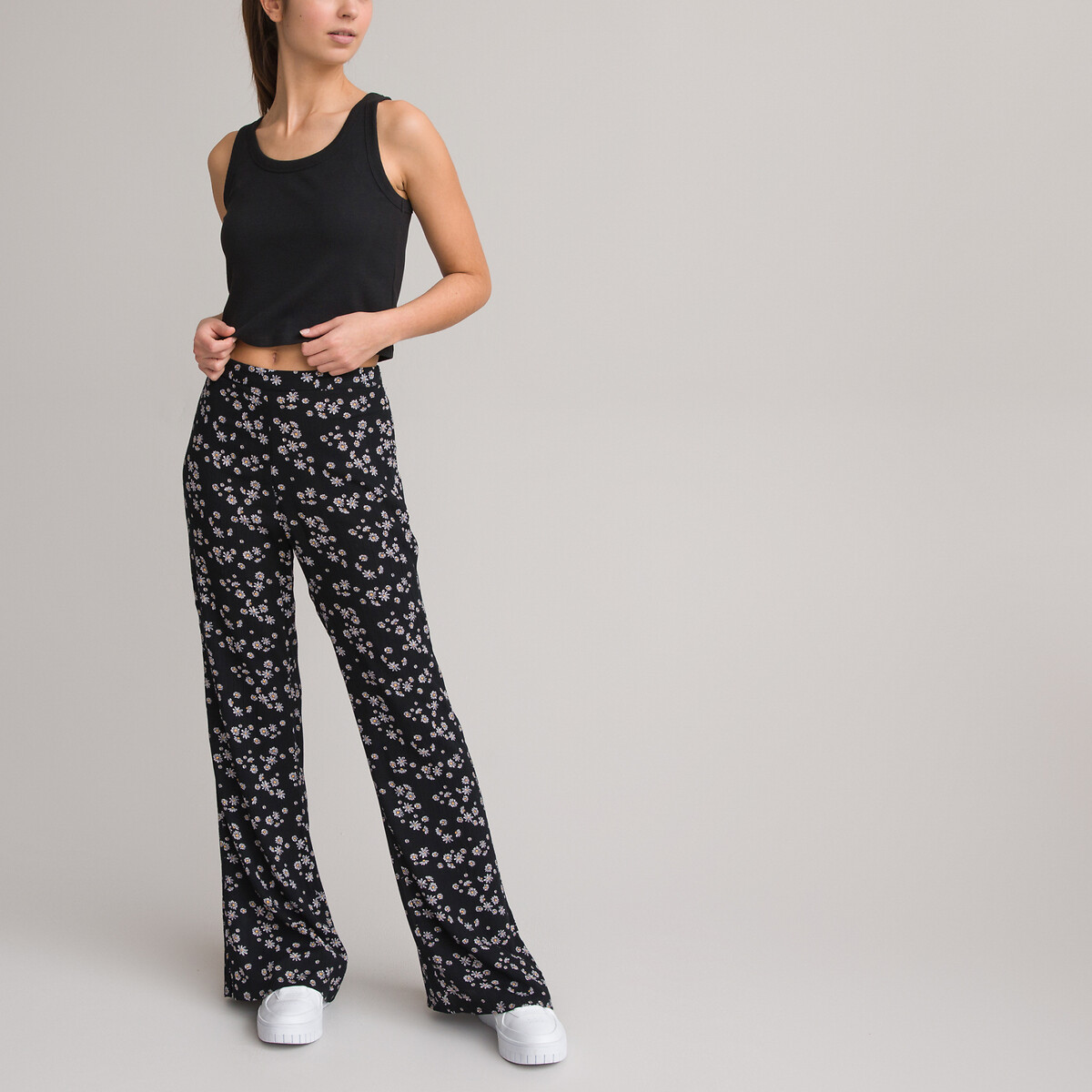 COLEÇÃO LA REDOUTE<br>Conjunto de 2 regatas cropped