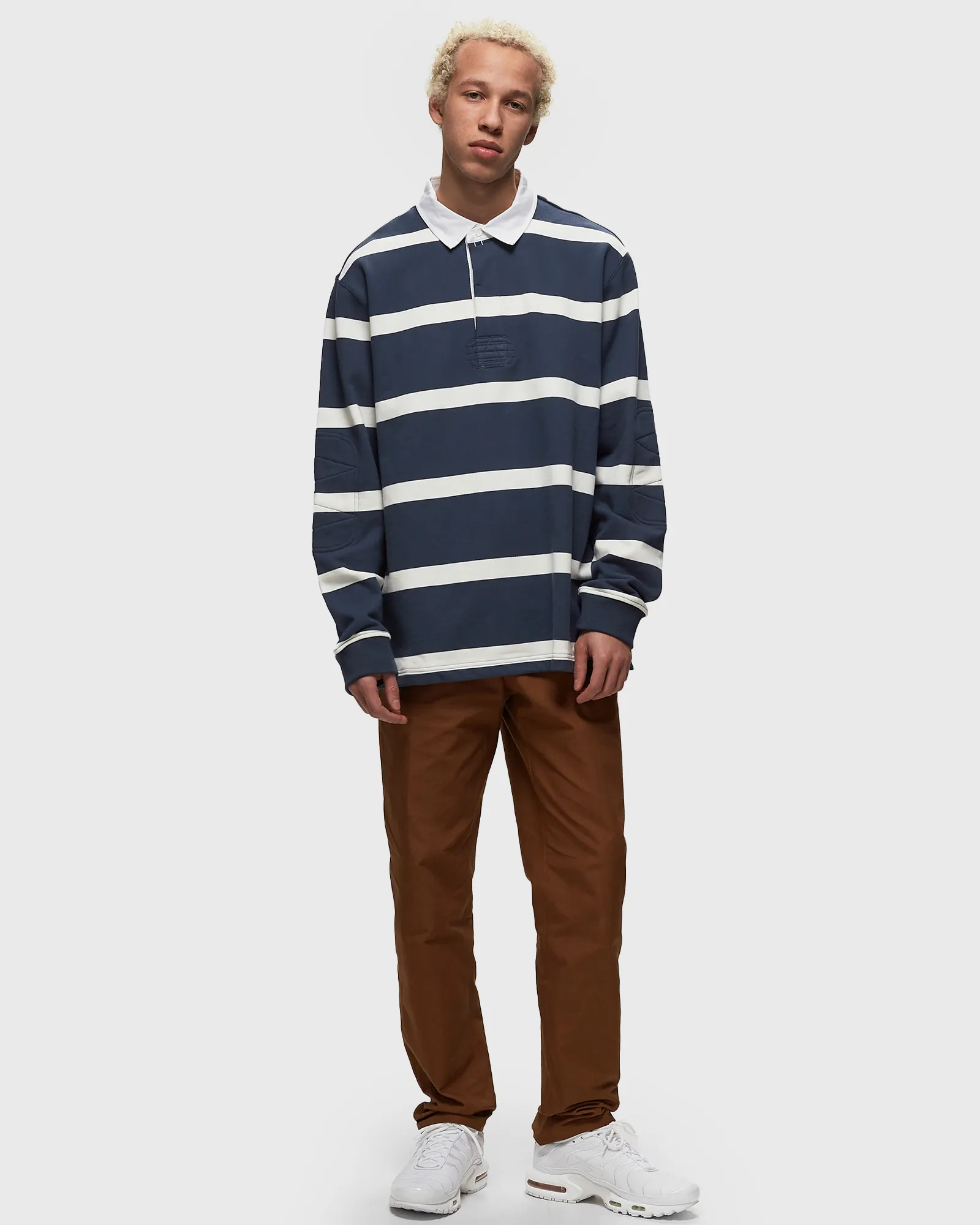 Nike Nike Life Striped Heavyweight Rugby Shirt