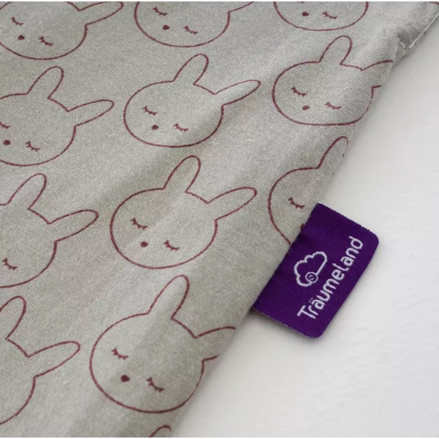 Träumeland Sommerschlafsack Liebmich Kuschelhase grün