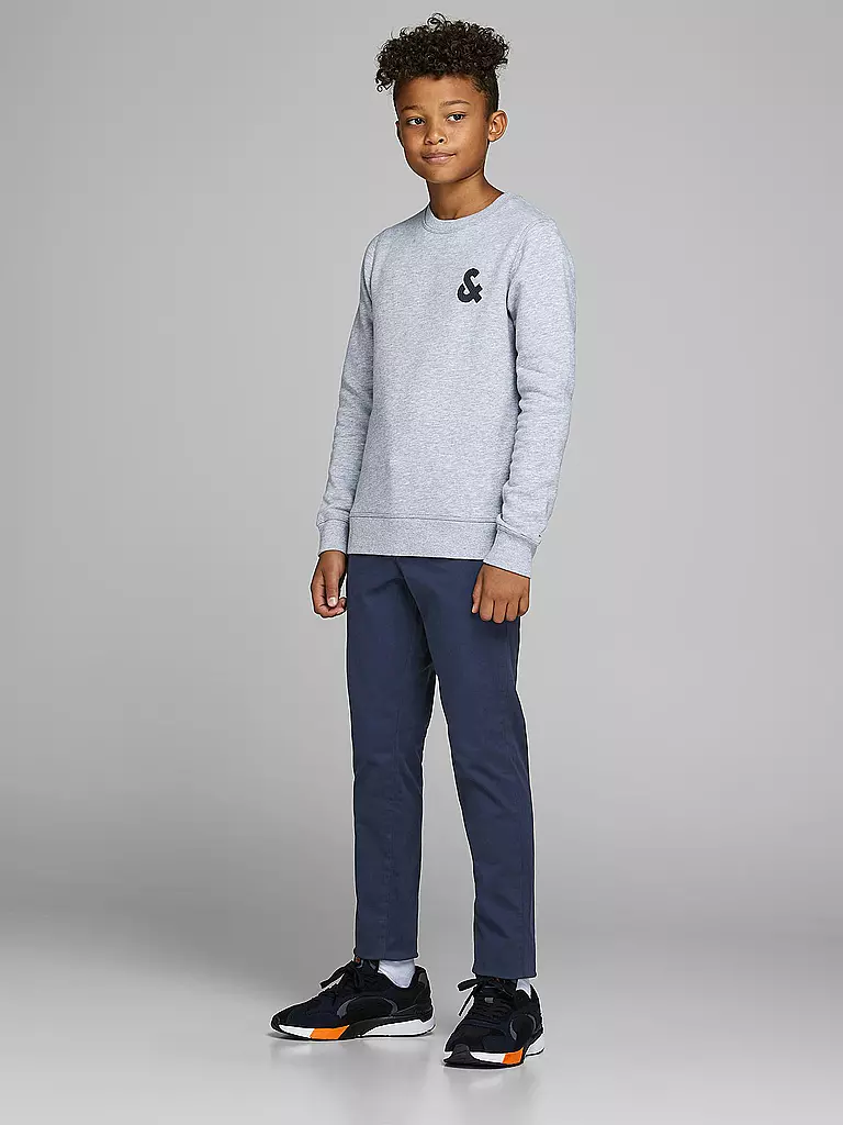 JACK & JONES Jungen Chino JJIMARCO blau