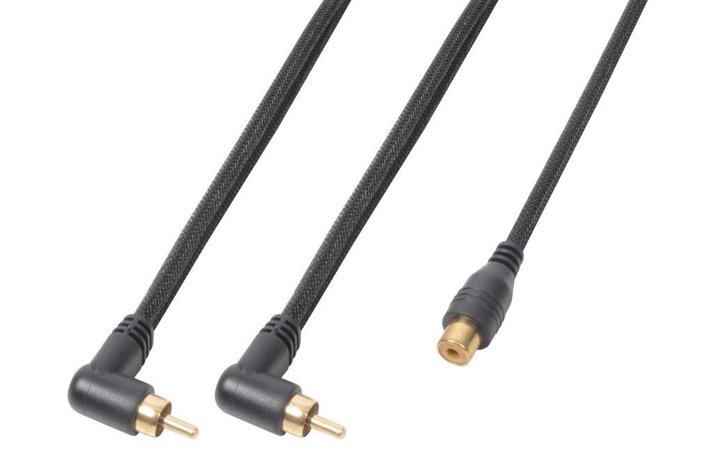 Audio-Kabel CX142 Cinch - Cinch 0.3 mAudiokabel 2x Cinch – Cinch