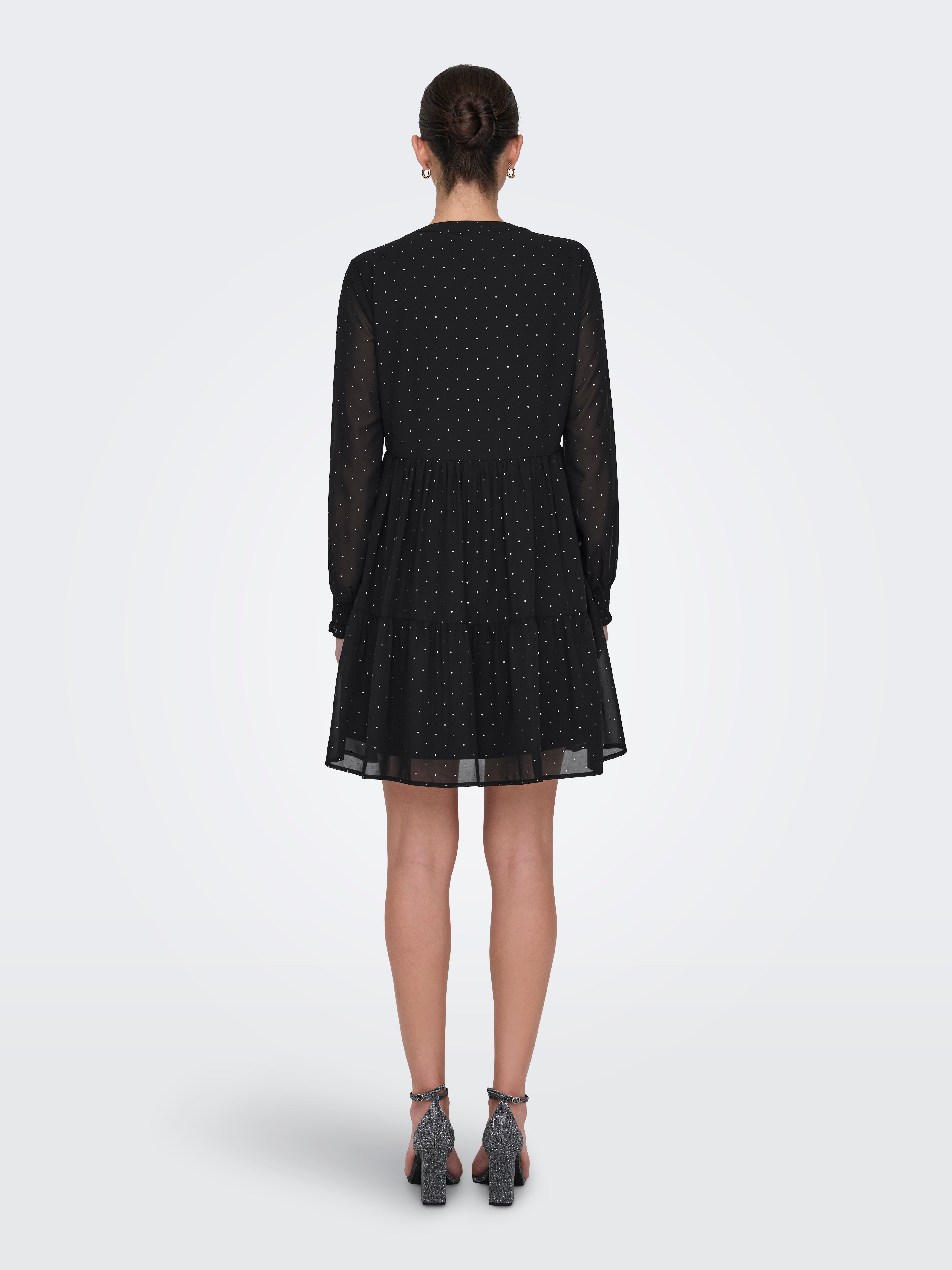 JDYGLAM Kurzes Kleid Black