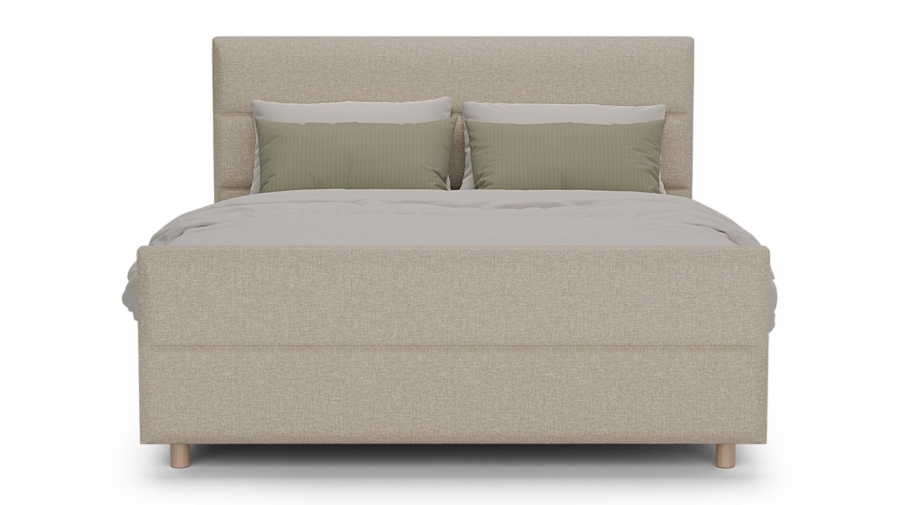 Boxspring Mica - Linen touch beige