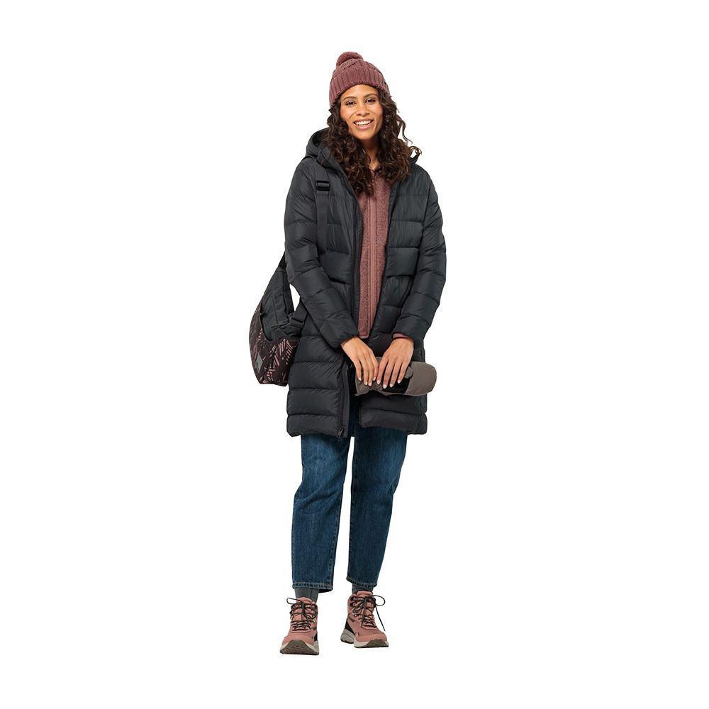 Jack Wolfskin LENAUPLATZ - Manteau Femme phantom
