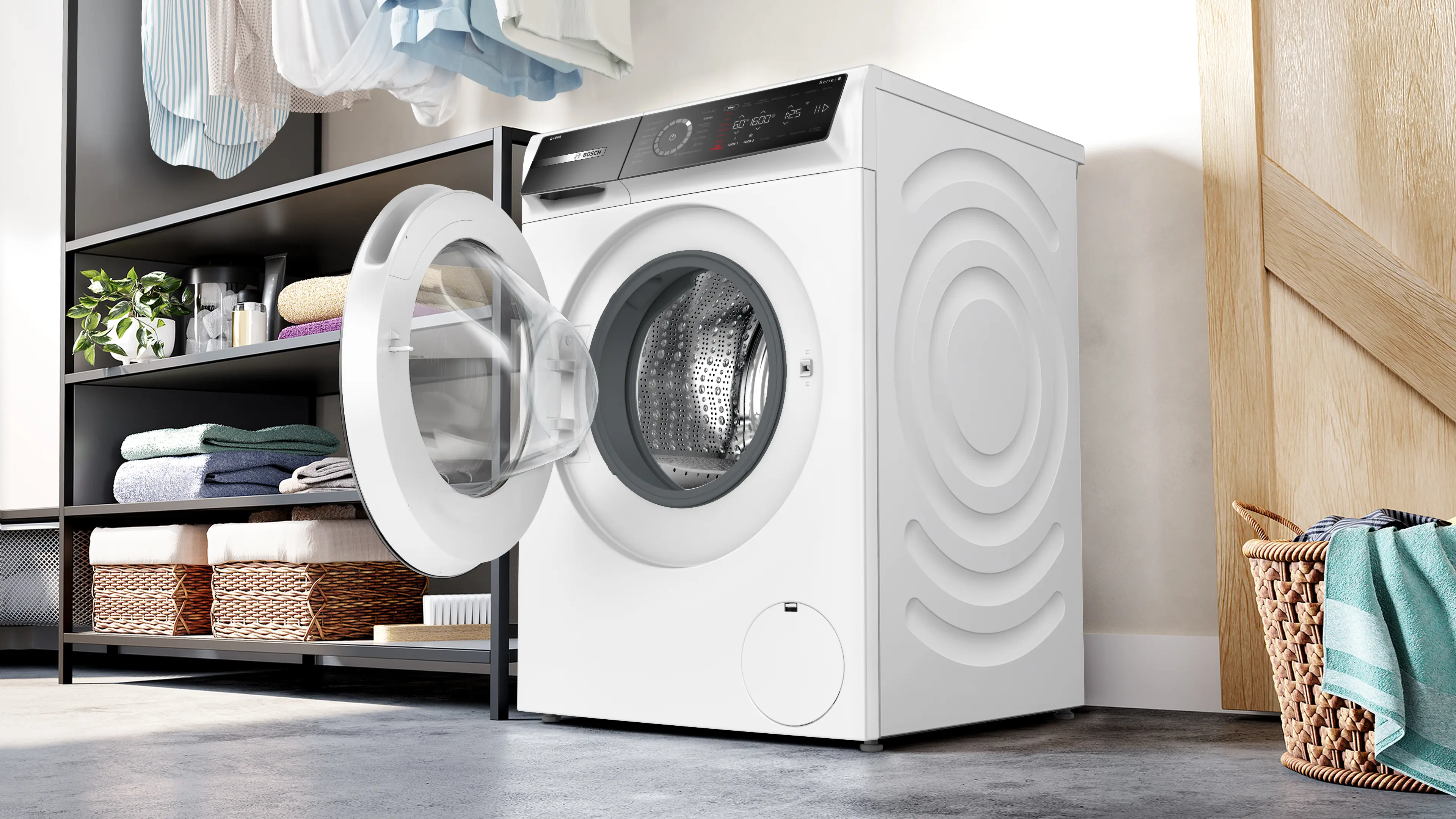 Serie 8 Wasmachine, voorlader 11 kg max. 1600 rpm