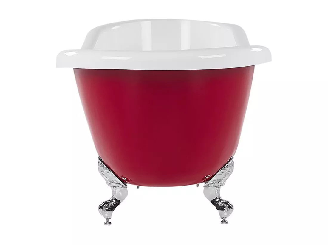 Baignoire îlot rouge 153 x 77 cm CAYMAN