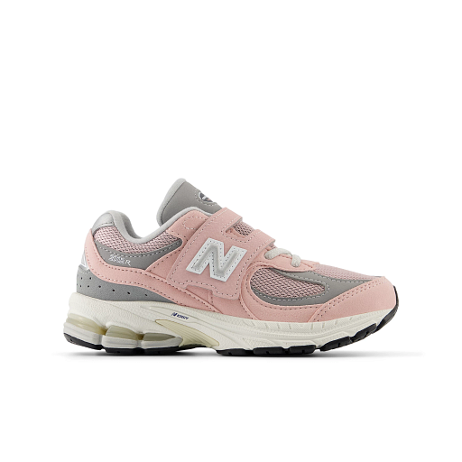 New Balance Kids' 2002 Hook & Loop Sneakers, Orbit Pink, 34.5