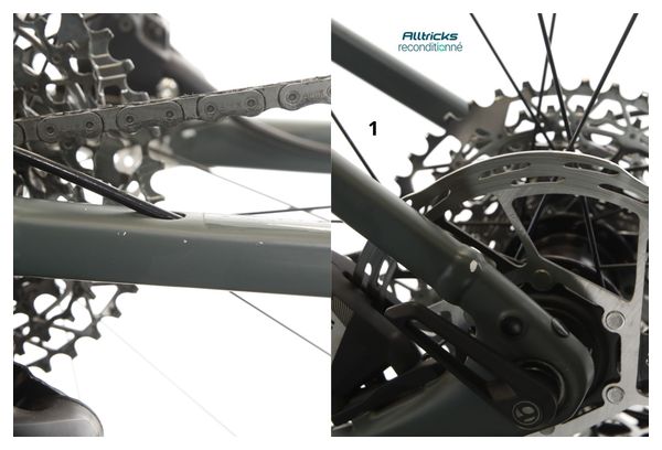 Produit Reconditionné - Gravel Bike Trek Checkpoint ALR 5 Sram Apex XPLR 12V 700 mm Gris/Vert Mat