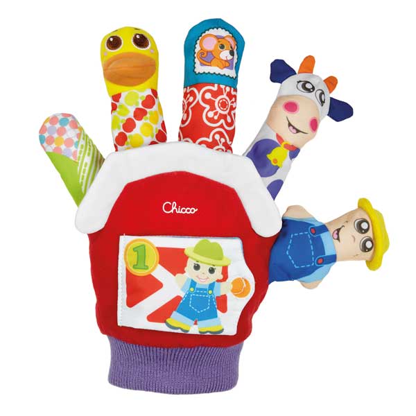 ChiccoChicco   Rassel Spielhandschuh
