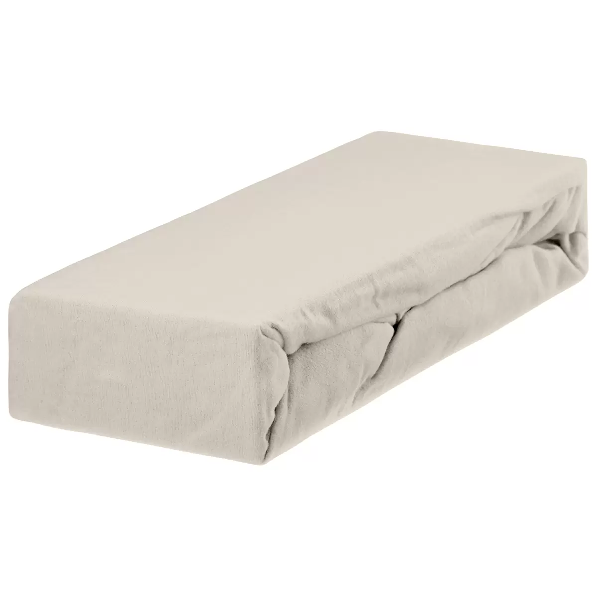 Flanell-Fixleintuch Alaska Beige