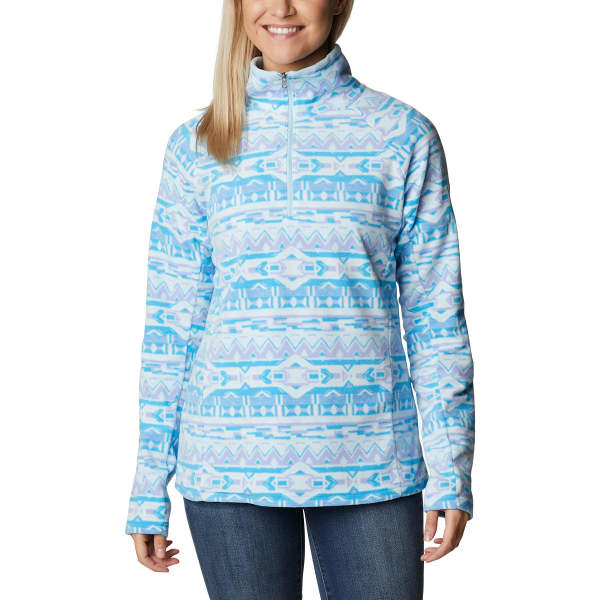 Sweat polaire COLUMBIA GLACIAL IV PRINT 1/2 ZIP SERENITY 80S ST
