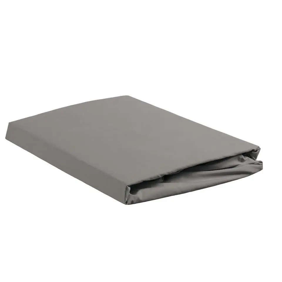 Ambiante Jersey - Hoeslaken - 180x200/210 - Grijs