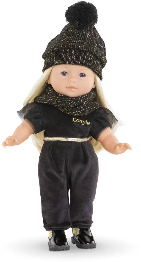 BONNET ET SNOOD COUTURE POUR POUPEE 36 CM - COROLLE MA COROLLE