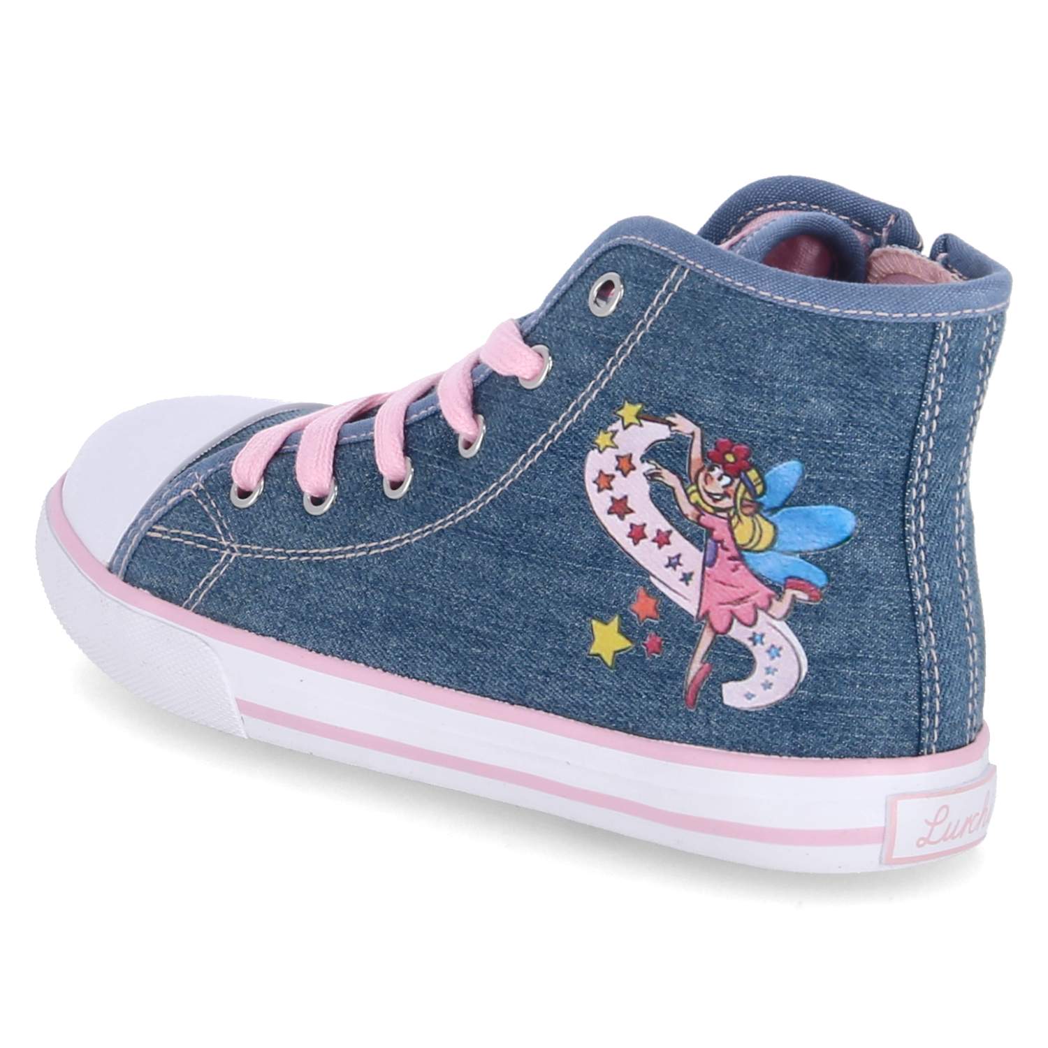 Lurchi High Sneaker EMILY - jeans-rose