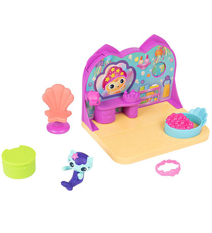 Gabby's Dollhouse S?t - 6 Dele - MerCat's Seaside Spa Room